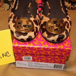 Tory Burch Leopard Print Ballet Flats